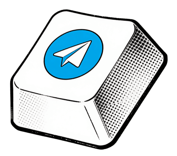 Изображение-ссылка на telegram